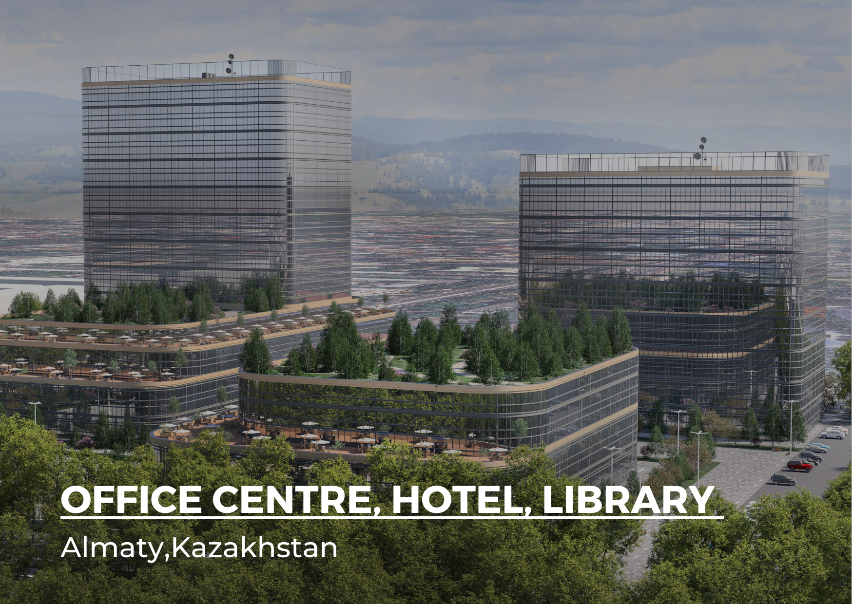 You are currently viewing Project – COMPLEX: OFFICE CENTRE, HOTEL, LIBRARY