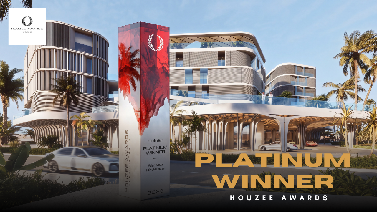 Read more about the article Eden Nova Wins Platinum at Houzee Awards 2026
